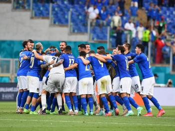 Kết quả, bảng xếp hạng EURO 2021: Italia và Xứ Wales đi tiếp, Thụy Sĩ nín thở nằm chờ