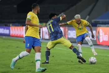 Ngược dòng ngoạn mục, Brazil giành vé vào tứ kết Copa America 2021 sớm