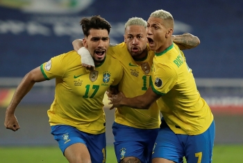 Kết quả tứ kết Copa America 2021: Brazil thể hiện sức mạnh vượt trội