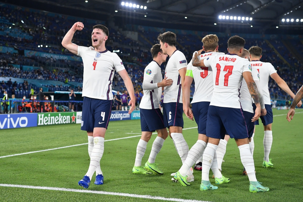 Tuyển Anh vào bán kết EURO 2021 với chiến thắng đậm