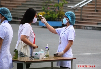 Hà Nội hoàn thành công tác diễn tập phòng, chống dịch COVID-19 trước kỳ thi THPT