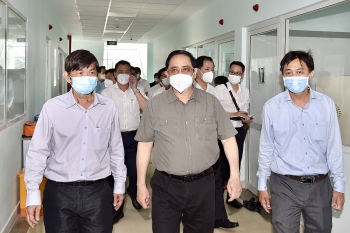 Thủ tướng kiểm tra công tác phòng chống dịch tại Tây Ninh