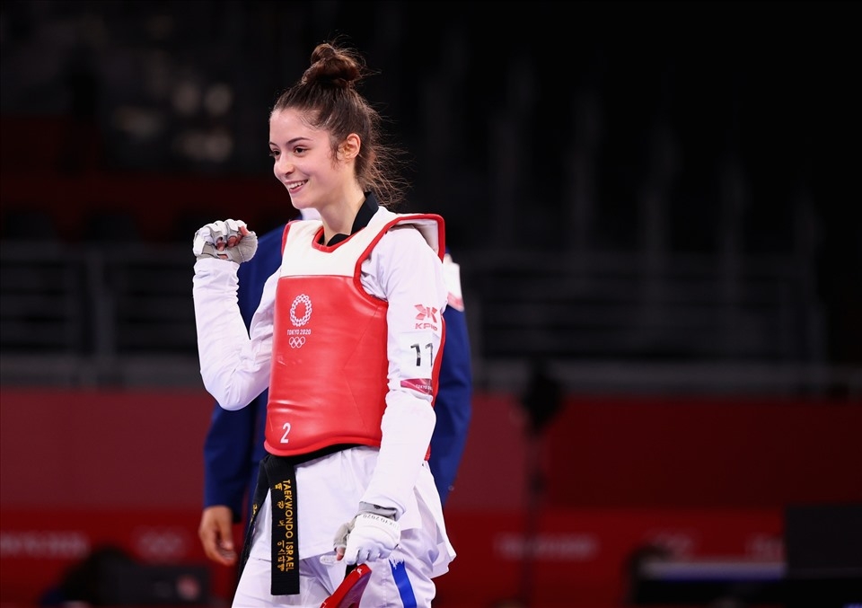 Olympic 2021: Ngắm thân hình hút hồn của nữ VĐV taekwondo Israel Olympic 2021: Ngắm thân hình hút hồn của nữ VĐV taekwondo Israel