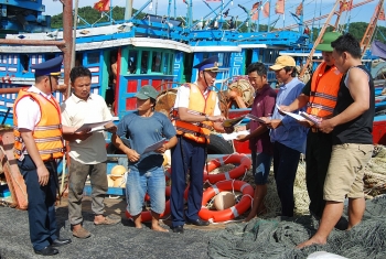 Ngư dân được hưởng nhiều lợi ích từ Luật Cảnh sát biển