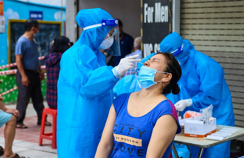 Hà Nội ghi nhận thêm nhiều ca dương tính SARS-CoV-2 tại 'ô dịch' Giáp Bát và Thanh Xuân Trung