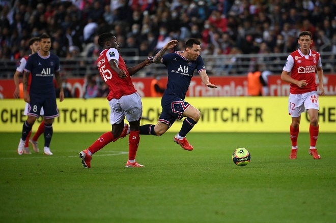 Messi ra mắt, PSG thắng 'nhàn' Reims ở vòng 4 Ligue 1