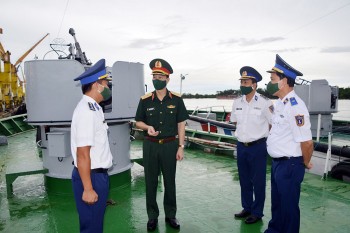 Bộ Tổng Tham mưu QĐNDVN kiểm tra tại Bộ Tư lệnh Vùng Cảnh sát biển 1