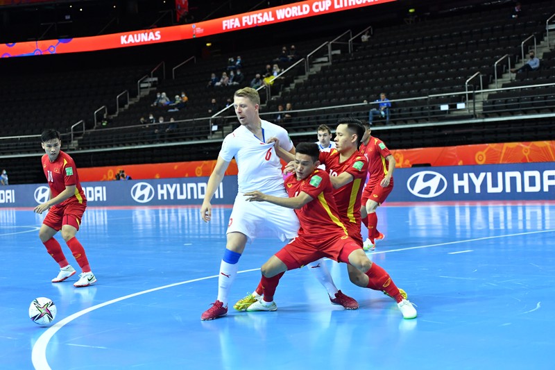 Link xem trực tiếp Futsal Việt Nam vs Futsal Nga (21h30, 22/09)
