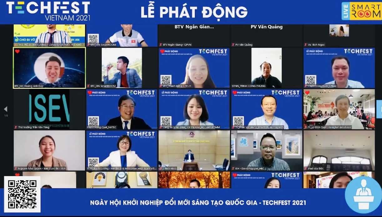 Phát động Ngày hội Khởi nghiệp Đổi mới sáng tạo quốc gia TECHFEST Việt Nam 2021