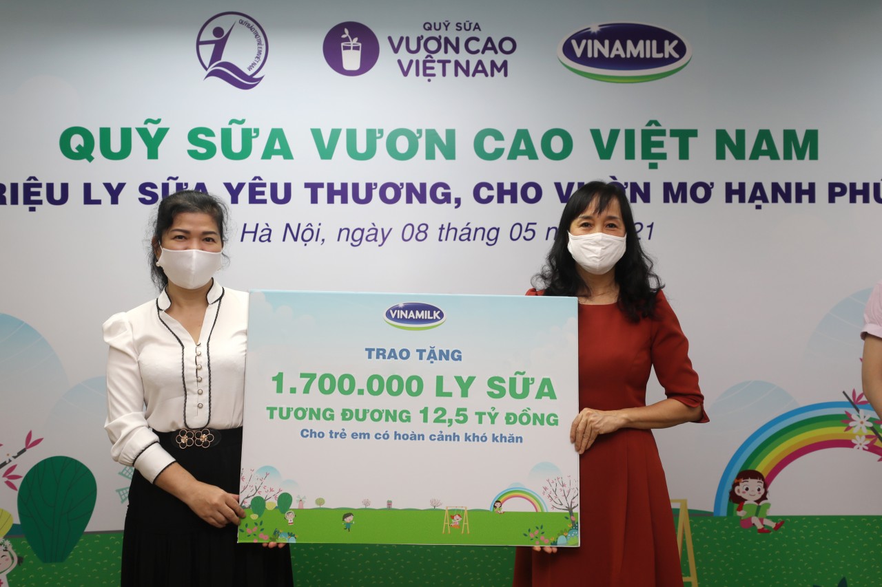 1 triệu ly sữa cho 10.000 trẻ em khó khăn trong đại dịch – Vinamilk kêu gọi sự tham gia của cộng đồng