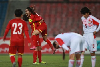 Thắng đậm Tajikistan, tuyển nữ Việt Nam giành vé dự VCK Asian Cup nữ 2022