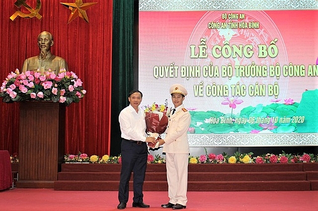 Chân dung tân Phó Giám đốc Công an tỉnh Hòa Bình