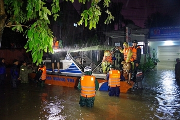 Một Thượng úy công an hy sinh khi đi làm nhiệm vụ cứu hộ ở Quảng Trị