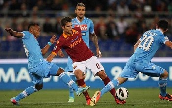 link xem truc tiep as roma vs napoli 23h00 ngay 2410 vong 9 serie a