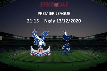 Crystal Palace vs Tottenham (21h15, 13/12): Link xem trực tiếp, xem online nhanh và rõ nét nhất