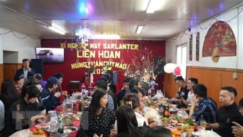 Tết đầm ấm của những người công nhân Việt Nam tại Liên bang Nga Tết đầm ấm của những người công nhân Việt Nam tại Liên bang Nga