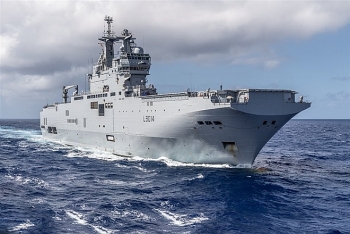 Pháp điều chiến hạm tới Biển Đông để tham gia tập trận cùng Bộ Tứ kim cương
