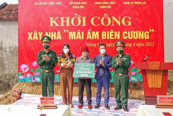 Xây nhà 'Mái ấm biên cương' cho người nghèo tại biên giới Móng Cái