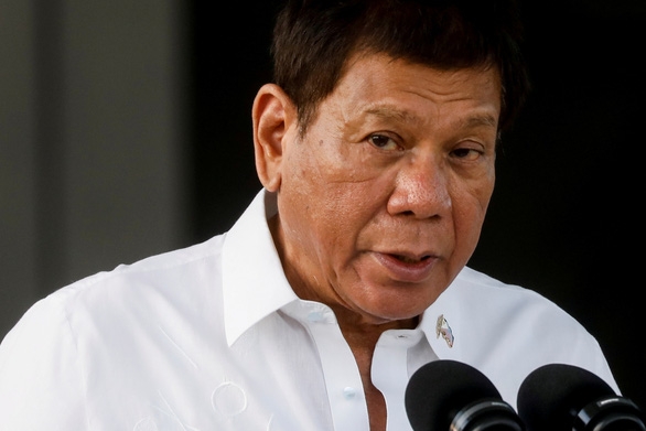 Tổng thống Philippines Rodrigo Duterte - Ảnh: REUTERS