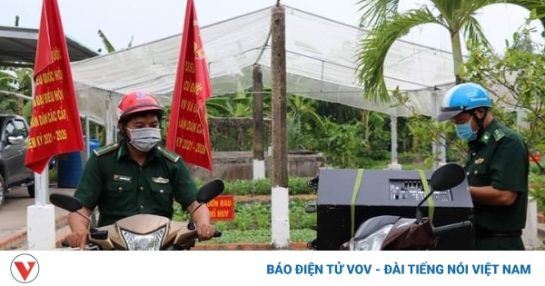 Tiền Giang: Tiếng loa “đánh thức” vùng biên giới trước ngày trọng đại của đất nước