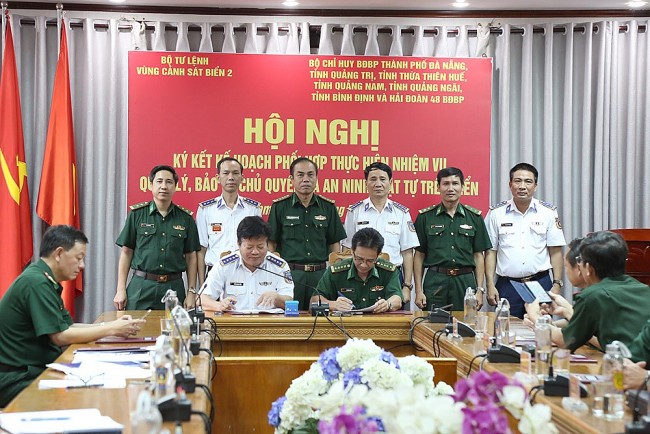 Ký kết quản lý, bảo vệ chủ quyền và an ninh trật tự trên biển