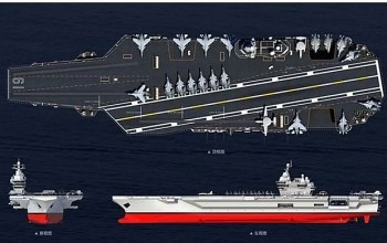 Trung Quốc hạ thủy tàu sân bay thứ ba sản xuất trong nước Trung Quốc hạ thủy tàu sân bay thứ ba sản xuất trong nước