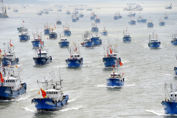 Trung Quốc áp đặt lệnh cấm đánh bắt 3 tháng trên vùng biển Nam Mỹ