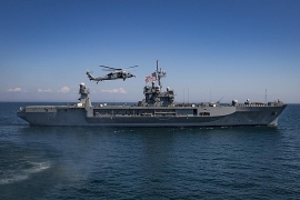 Tàu chiến Mỹ tiếp tục tiến vào Biển Đen diễn tập hải quân