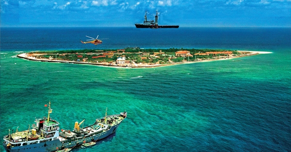 Tác phẩm "Đảo Trường Sa Lớn" được ĐSQ Việt Nam tại Mỹ chọn trưng bày vô thời hạn