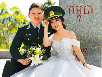 Lính biên phòng hai lần hoãn cưới để phòng chống dịch Covid-19