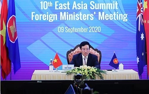 Ngoại trưởng các nước Đông Á kêu gọi không gây căng thẳng, phức tạp tình hình Biển Đông