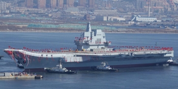 Trung Quốc sắp hạ thủy tàu sân bay thứ 3