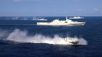 Chưa đầy 2 tháng, Trung Quốc tổ chức hơn 30 cuộc tập trận trên biển