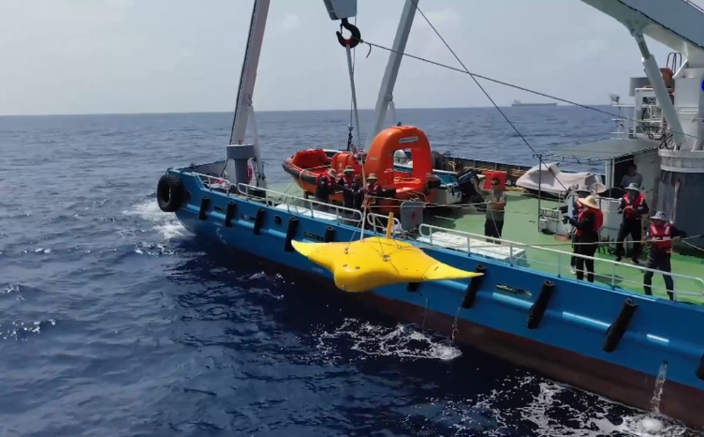Robot hình dạng cá đuối được thử nghiệm ở quần đảo Hoàng Sa của Việt Nam