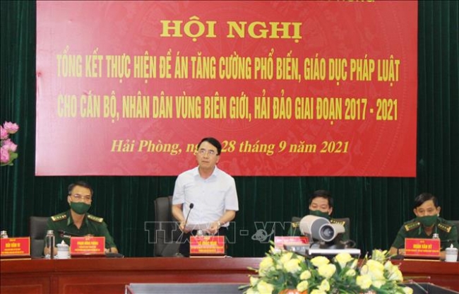 Hải Phòng: Tổng kết công tác giáo dục pháp luật cho vùng biên giới, hải đảo