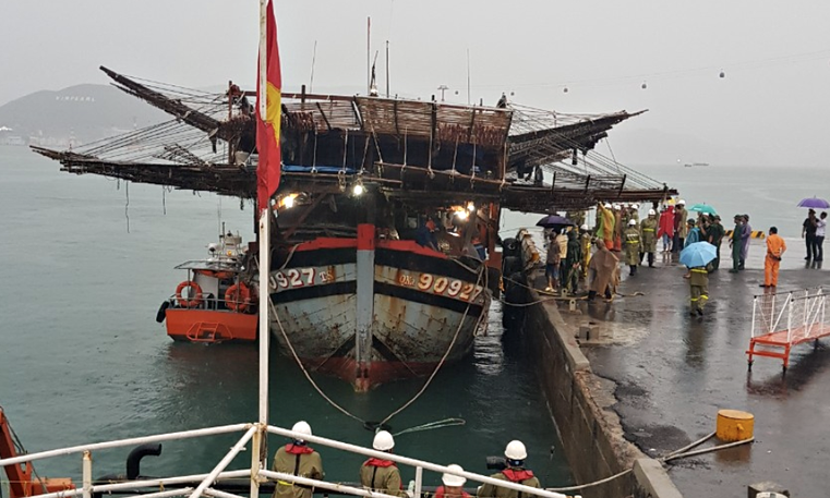 Cứu nạn 39 thuyền viên gặp sự cố trên vùng biển quần đảo Trường Sa