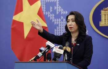 Bộ Ngoại giao: Khu vực Trung Quốc tập trận nằm ngoài vùng biển Việt Nam