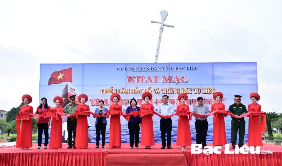 Bạc Liêu: Triển lãm bản đồ và trưng bày tư liệu về Hoàng Sa, Trường Sa của Việt Nam