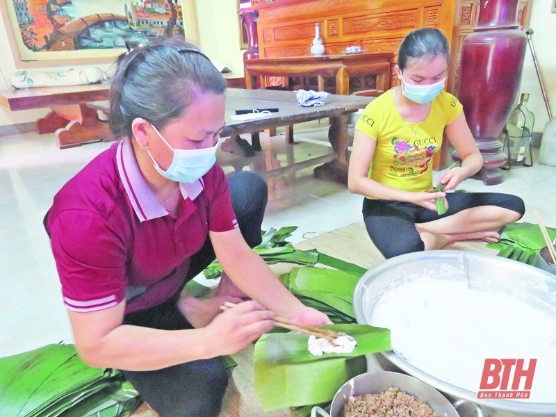 Dẻo, thơm bánh lá răng bừa “tiến vua”