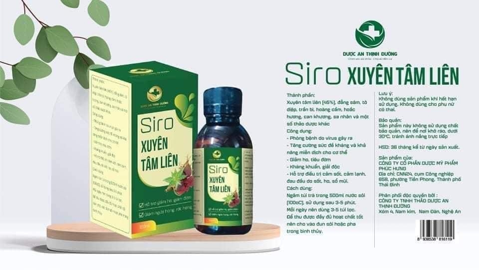 Thực hư về tác dụng kháng Covid-19 của sản phẩm Xuyên tâm liên đang quảng cáo rầm rộ trên mạng