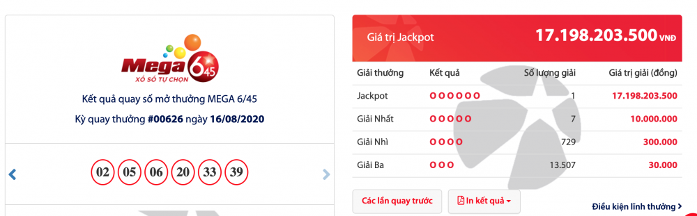 ket qua xo so vietlott moi nhat 2 ngay lien tiep co nguoi trung giai jackpot 40 ti va 17 ti dong