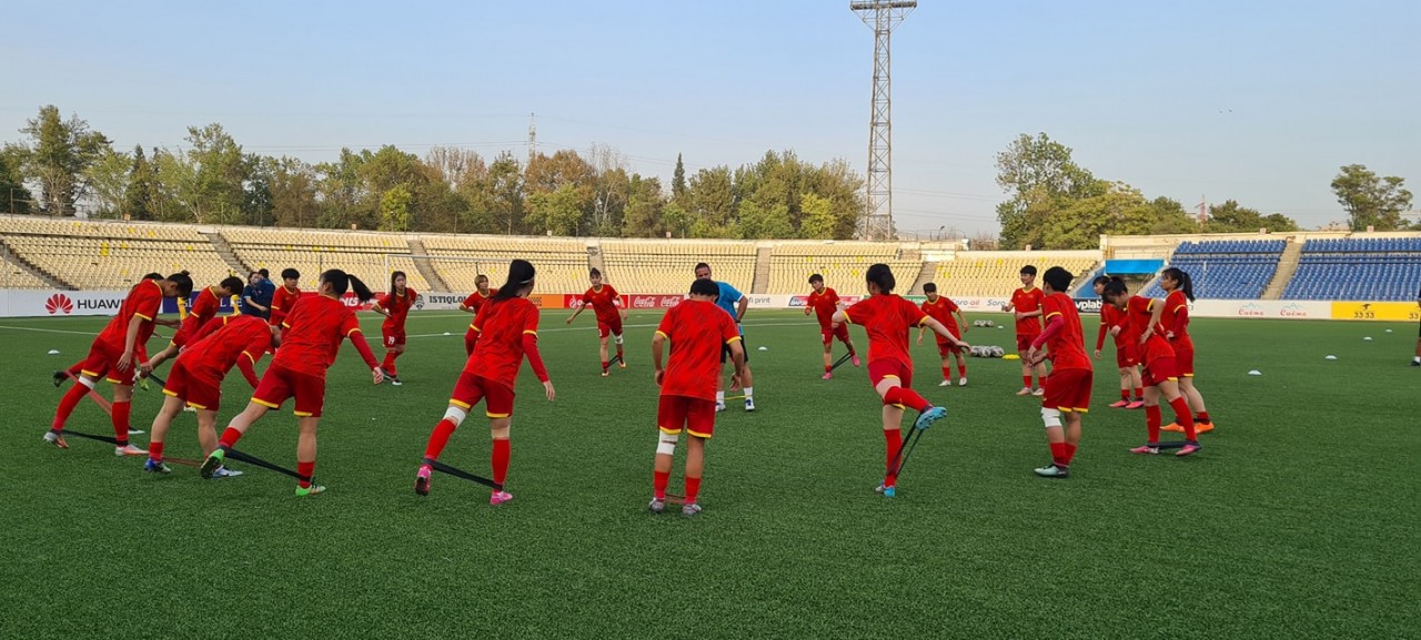 Trực tiếp Nữ Việt Nam vs Nữ Tajikistan (20h00, 29/9) trên kênh nào?