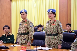 Thêm 2 sĩ quan Việt Nam tham gia Lực lượng Gìn giữ hòa bình Liên hiệp quốc