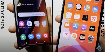 Kính cường lực trên mẫu Samsung mới khiến iPhone 