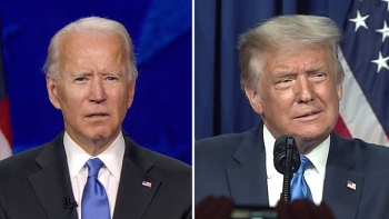 So view hai hội nghị đảng Cộng hòa và Dân chủ: Đêm đầu tiên Biden dẫn trước Trump