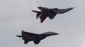 Tiêm kích MiG-31 của Nga truy cản máy bay do thám Na Uy trên biển Barents
