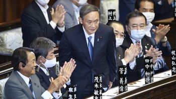 Ông Yoshihide Suga trở thành tân Thủ tướng Nhật Bản