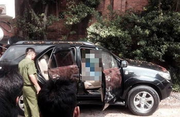 Đôi nam nữ tử vong trên ô tô đang nổ máy ở Thái Nguyên