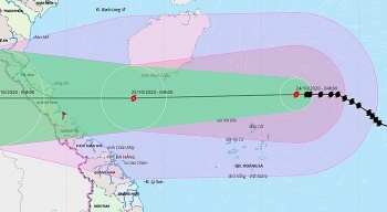 Bão số 8 giật cấp 13 cách Hoàng Sa 160km, từ đêm nay Nghệ An đến Thừa Thiên-Huế mưa to