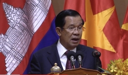 Lần đầu tiên Thủ Tướng Hunsen tham dự Tết​ cộng đồng Việt Nam tại Campuchia